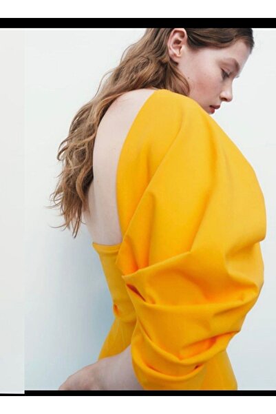 Butik ALLBUCKS ZA RA Fiyonk Detaylı Streç Mini Elbise ABZRA0019