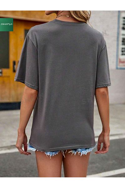 Cosmo Style Μπλουζάκι Cosmostyle Bugs Bunny με μοτίβο (WIDE FIT) Άνετο μπλουζάκι