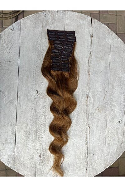 Suzan Peruk 8 Parça Çıtçıt %100 Gerçek Insan Saçı VİDEOLU ÜRÜN