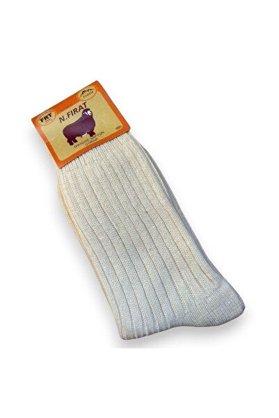 FIRAT Fırat Yün 6 Çift Kalın Kendinden Çizgili Kışlık Erkek Çorap