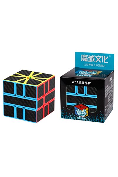 TOYFEST Moyu Fiber Karbon SQ1 Küp Hızlı Rübik Zeka Sabır Küpü