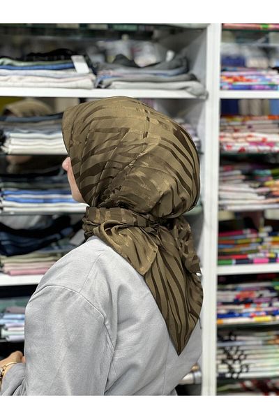 PİRAMİT Premium Jacquard Zebra Scarf