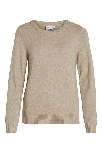 VILA Strickpullover Rundhalsausschnitt