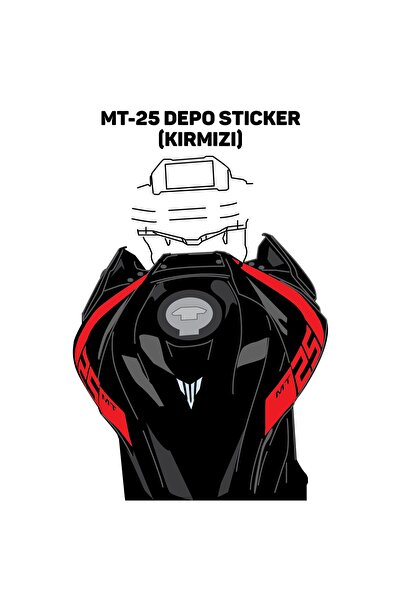 Run Grafik Shop YAMAHA 2019-2024 MT-25 DEPO STİCKER MDL1