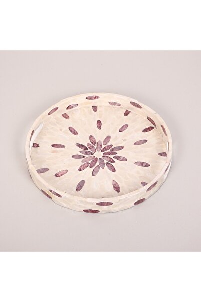 Mylamp Pure Sedef 30X3.5 Cm. Pearlescent Mosaic Tray