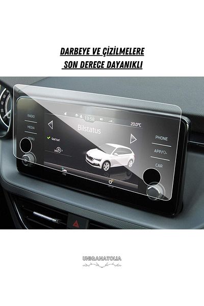 UniqAnatolia Skoda Karoq 8-Inch 2022-2023 Navigation and Multimedia Compatible Nano Screen Protector