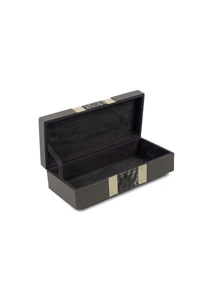 Mikasa Moor Gray Knit Box 21X30X11 cm