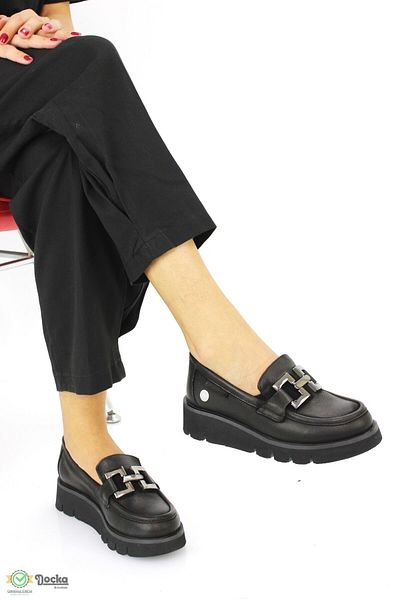 Mammamia Orthopedic Genuine Leather Women's Loafer - Casual Shoes M25/Ka3425