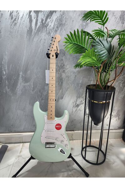 SQUIER Fsr Limited Edition Sonic Stratocaster Surf Green Elektro Gitar