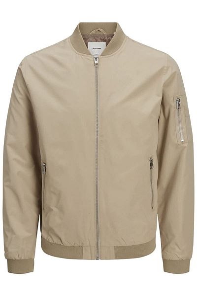 Jack & Jones معطف ربيعي بني فاتح للرجال 12165203