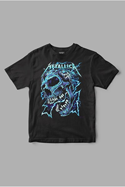 Gries Μπλουζάκι με μοτίβο Metallica Blue Skull
