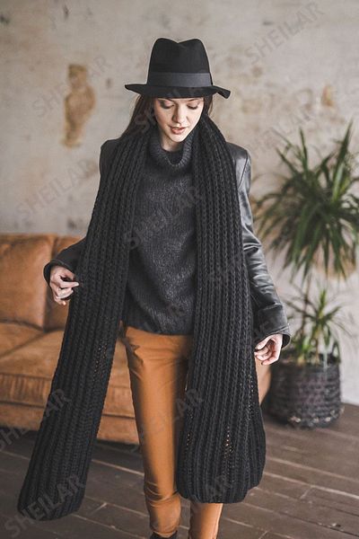 Sheilar Thessaloniki Knitted Knitwear Scarf