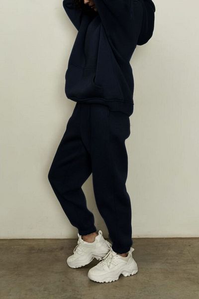 ruNadeS Γυναικείο Σετ Παντελόνι Soft Relaxed Fit - Βαρύ για περπάτημα