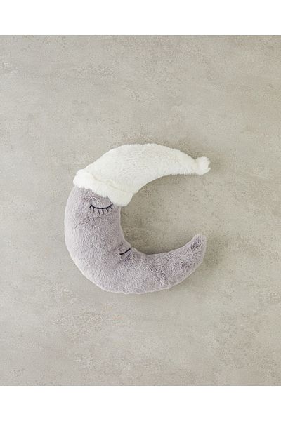 English Home 28 cm Grey Moon Baby Perna Decorativa