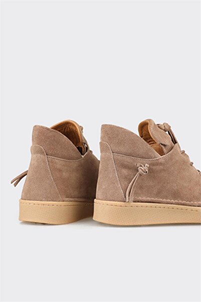 Elle Shoes Vizon Deri Kadın Günlük Bot