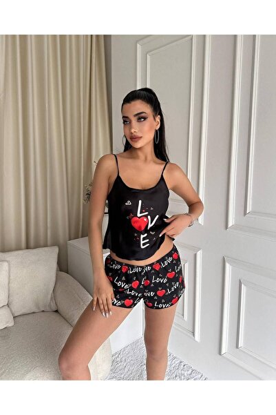 Kelebeklingerie Σετ Νυχτικό VS Satin - Κοντό σορτς