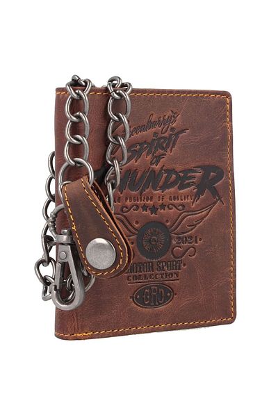 Greenburry Racing Collection Bristol wallet RFID leather 10 cm
