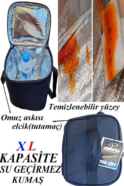 Stok CITY Licensed Hot Cold Thermal Waterproof Large Lunchbox - Food and Bottle Bag