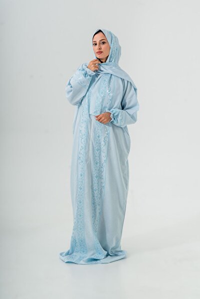 tulteks Φόρεμα προσευχής μονοκόμματο πολυτελές με φερμουάρ που φοριέται εύκολα