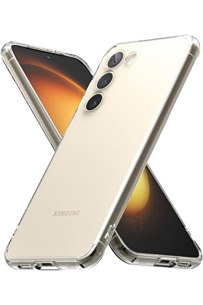 Rivor Samsung Galaxy S24 FE Uyumlu Kılıf Kamera Korumalı Süper Şeffaf Esnek D...