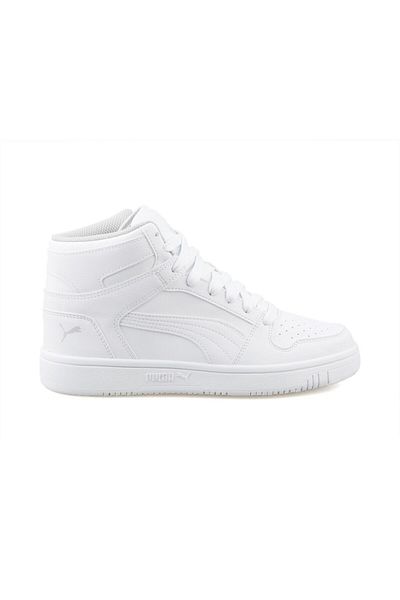 Puma Λευκά αθλητικά παπούτσια Unisex Rebound Layup Sl Jr 370486 -02