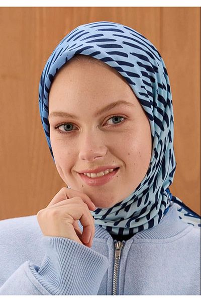 Cardion Eșarfă albastră Fast Twill