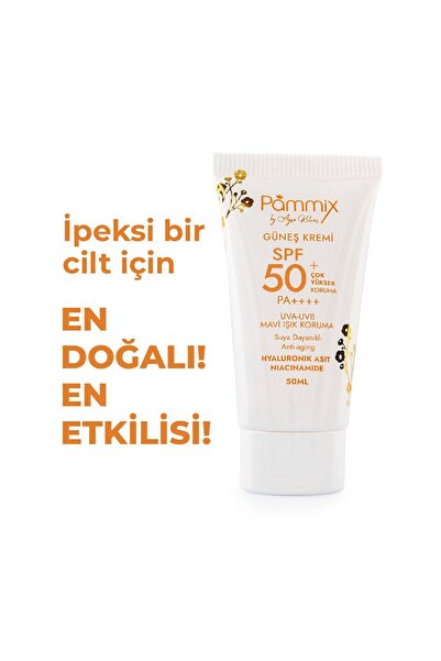 PAMMİX Leke Karşıtı Ve Ton Eşitleyici Pembe Güneş Koruyucu Krem