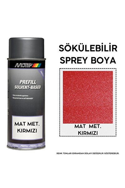 Motip Plasti Dip Sökülebilir Kauçuk Mat Metalik Sprey Boya 350ML
