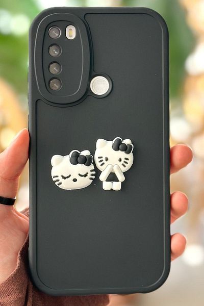 Vip Case حافظة Redmi Note 8 على شكل دمية دب لطيفة ثلاثية الأبعاد لطيفة على شكل كاميرا محمية من السيليكون