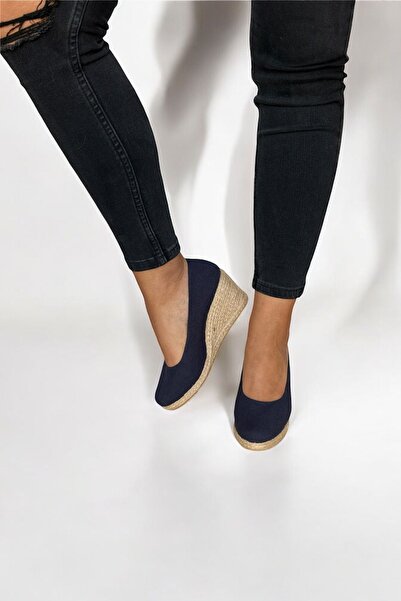 Y&D Shoes Women's Linen Espadrille – Wedge Heels, Stylish Summer Model