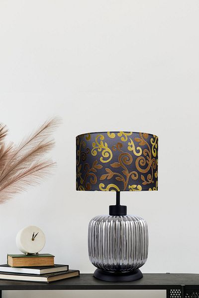 MINIMAL ETICARET VE BILGI TEKNOLOJILERI Glass Lampshade - Intense Silver Chrome
