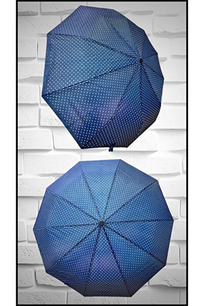 Rubenis Kaliteli 3 Kırmalı 10 Telli Otomatik Açılır Şemsiye