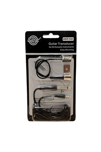 BELCAT Egt-101 Single Crystal Adhesion Piezo Microphone Compatible to All Instruments