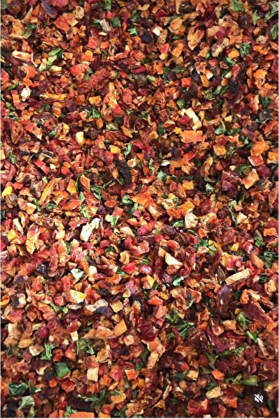 Bio Boden Kesilmiş Karışık Kuru 200 gr Kırmızı Ve Yeşil Biber, Domates Kurusu