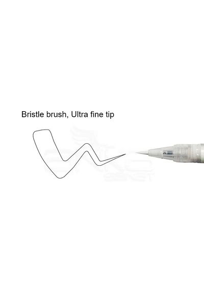 Zig Brush Pen Ultra Fine White Pen with Brush Tip Cnbw-02s