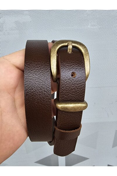 Kemerix Black-Tan-Bitter Brown 3-Piece 100% Genuine Leather Belt Set - Buckle and Antique Finish