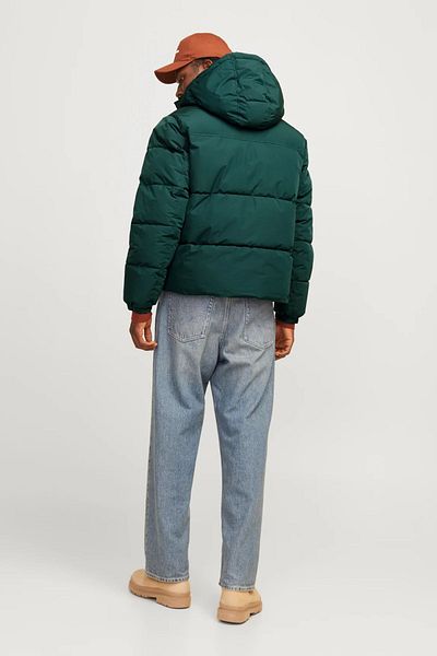 Jack & Jones Jjebradley Essentials Hooded Men's Quilted Coat - Comfort Fit Coat 12256974
