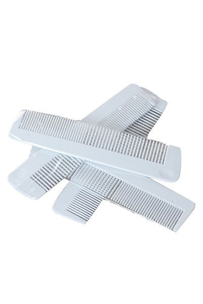 SERA 10 Pieces Hotel Type Comb with Gelatin - Plastic, Travel and Guest Comb