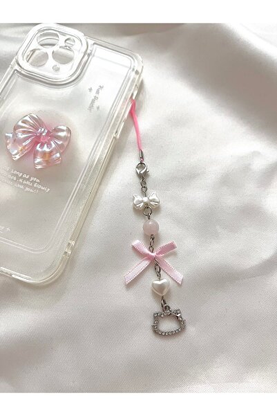 bohemian takı tasarim Hello Kitty Coquette Telefon & Çanta Charmı
