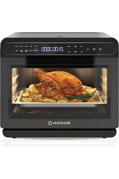 Nutricook Steami Steam + Air Fryer Oven with 11-in-1 Functions (24L Capacity) - 1600 Watts