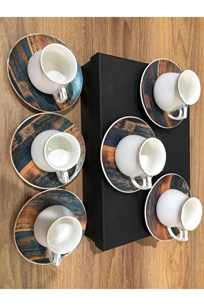 GÖNÜL COLLECTION 6’lı kahve fincan takımı gönül