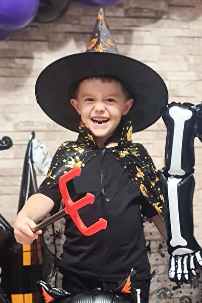 PEKSHOP Halloween Mızrak Şeytan Mızrağı Kırmızı Cadılar Bayramı Mızrak 50 cm