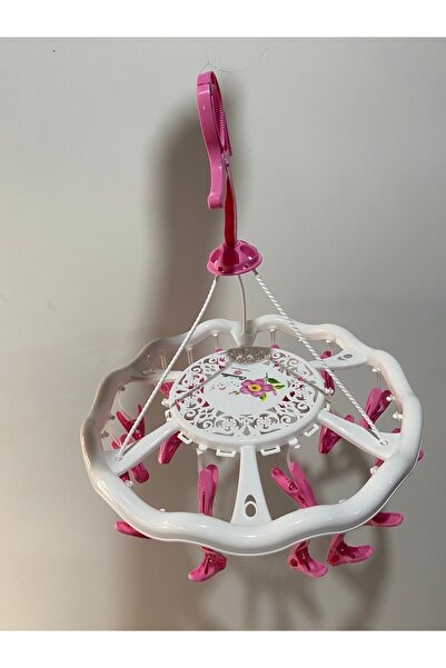 cicigünler Eşarp Şal Yazma Çorap Çamaşır Bone Mandallı Plastik Askı