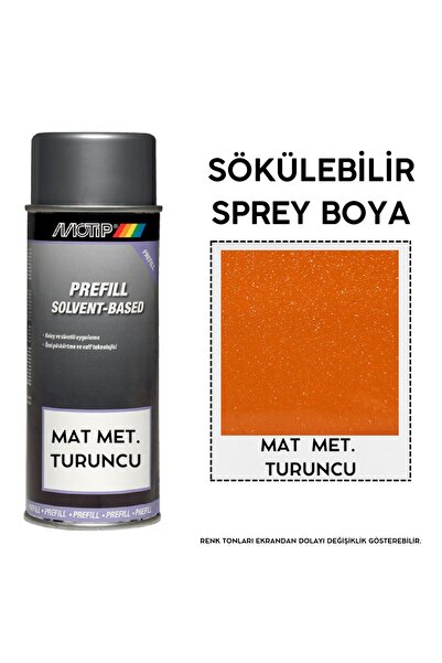 Motip Plasti Dip Sökülebilir Kauçuk Mat Metalik Sprey Boya 350ML