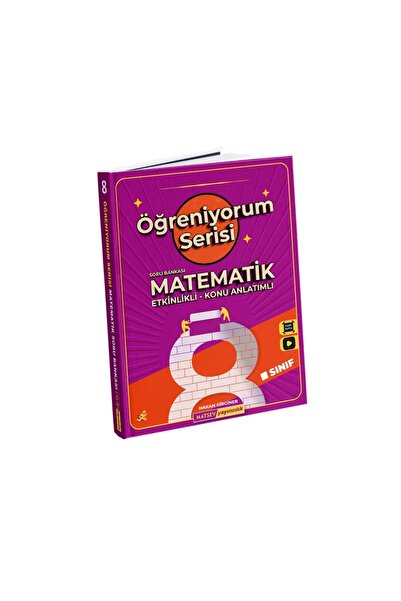 Matsev Yayıncılık ÖĞRENİYORUM SERİSİ MATSEV 8.SINIF LGS KONU ÖZETLİ SORU BANKASI 2024-2025 GÜNCEL