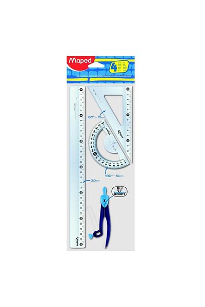 Maped Maxi Set with Jibs - 4-Piece Start, 30 Cm, 899218