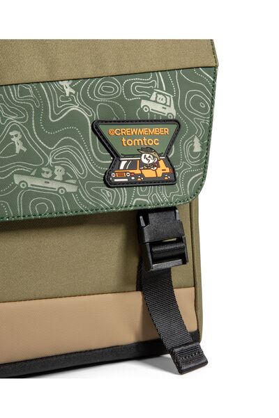 Tomtoc Зелена серія Slash 11-дюймова сумка через плече - 6,5 л - T27S1T1GC