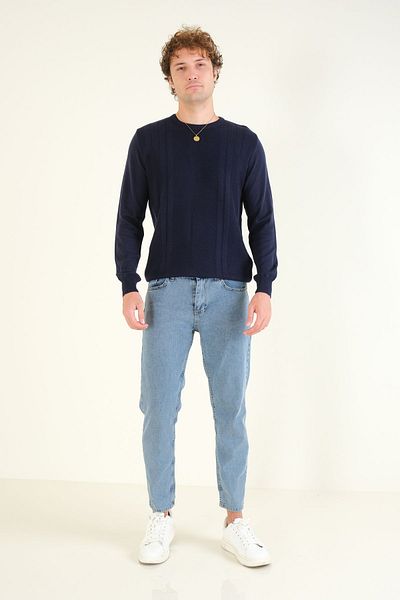 Giyim Dünyası Μπλε ανδρικό Boyfriend Jeans