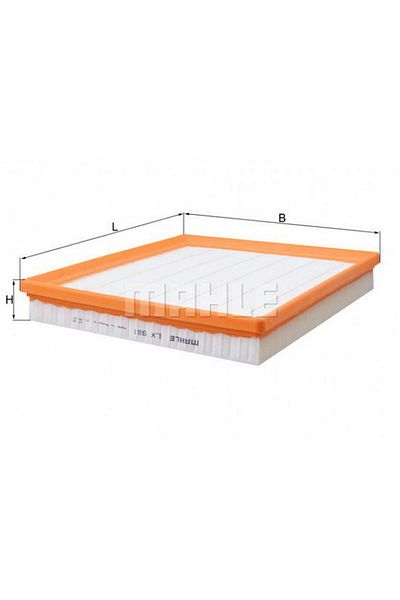MAHLE Mercedes Om628 W211 W463 W220 Air Filter