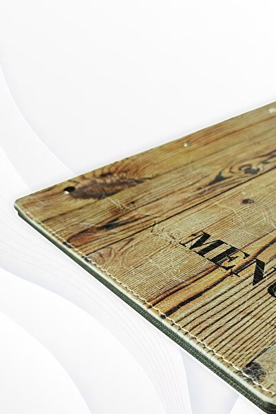 ankara menü 5 Sheets A4 Menu Container - Printed and Acidated